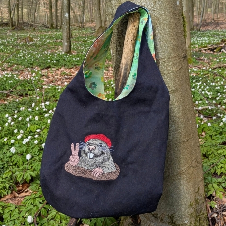 Maulwurf peace | 9.45 x 7.34 cm | VS