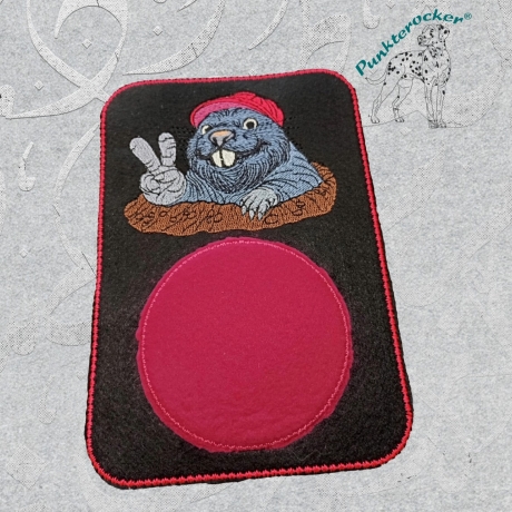 Maulwurf peace | 9.45 x 7.34 cm | VS