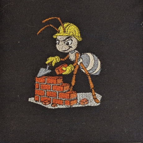 Ameise - der Maurer | 8.33 x 10.38 cm | VS