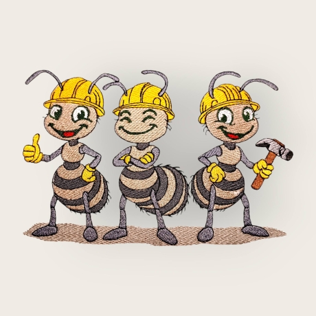 Ameisen - 3 Meister | 15.77 x 10.94 cm | VS