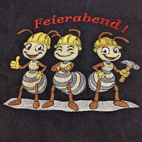 Ameisen - 3 Meister Feierabend | 15.77 x 13.55 cm | VS