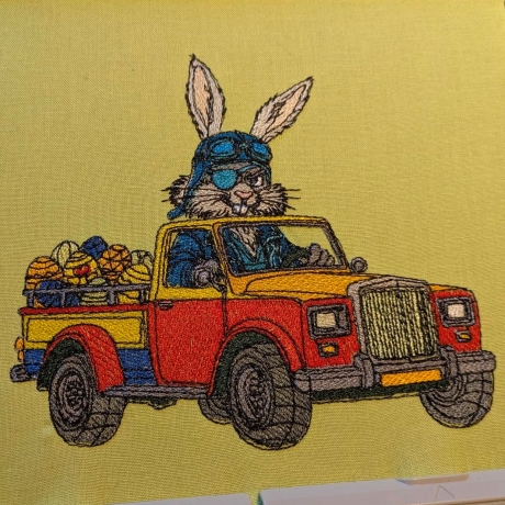 Oster - Pick-Up Lieferdienst  | 14.26 x 12.79 cm | VS