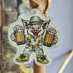 O´zapft is! - Poldi Anhänger | 8.78 x 9.36 cm | ITH | TS