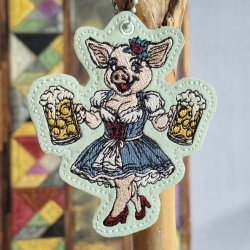 O´zapft is! - Resi Anhänger | 8.13 x 9.44 cm | ITH | VS