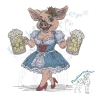 O´zapft is! - Resi | 11.17 x 12.56 cm | VS