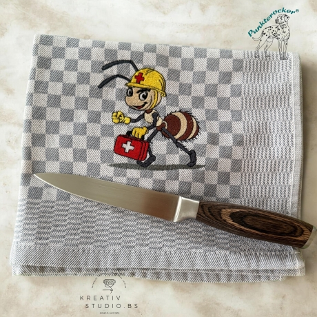 Ameise - der Sani | 9.81 x 9.73 cm | VS