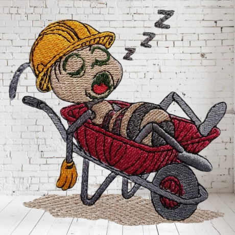 Ameise - müüüüüde... | 9.50 x 9.42 cm | VS