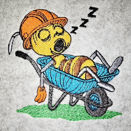 Ameise - müüüüüde... | 9.50 x 9.42 cm | VS