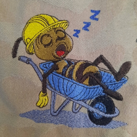 Ameise - müüüüüde... | 9.50 x 9.42 cm | VS