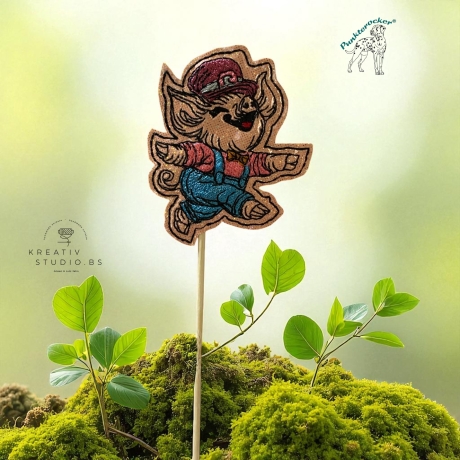 ITH TS-Stabdatei - Lucky Lepi - Größe 6.19 x 7.49 cm