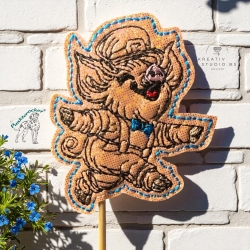 ITH TSf-Stabdatei - Lucky Lepi - Größe 6.19 x 7.49 cm