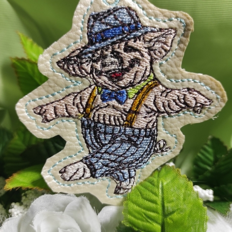 ITH VS-Anhänger - Swingin’ Siggi - Größe 7.32 x 7.86 cm