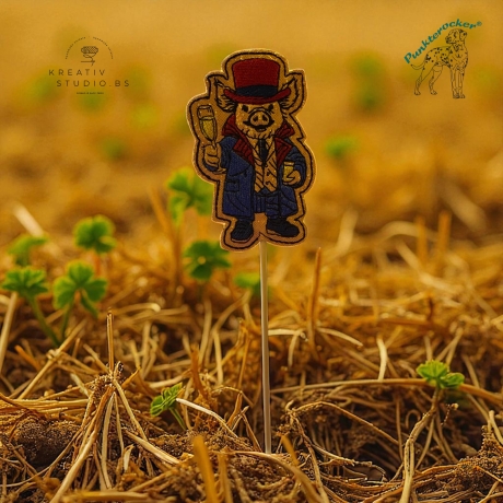 ITH TS-Stabdatei - Sir Schampus   - Größe 5.32 x 8.62 cm