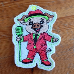 ITH VS-Anhänger - Swingin´Robbie - Größe 6.95 x 9.36 cm