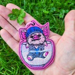 ITH VS-Anhänger - Bubbly Ben - Größe 6.02 x 8.36 cm