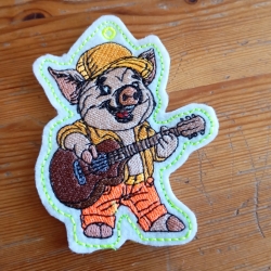 ITH VS-Anhänger - Gitarren-Günni - Größe 6.97 x 8.85 cm