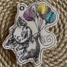 ITH TS-Anhänger - Ballon-Berti  - Größe 8.08 x 8.36 cm
