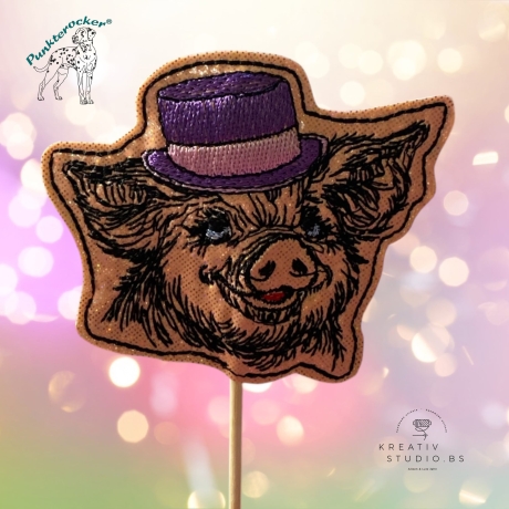 ITH TS-Stabdatei - Charming Charly  - Größe 7.86 x 6.76 cm