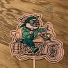 ITH TS-Stabdatei - Biker Lucky - Größe 8.94 x 8.63 cm