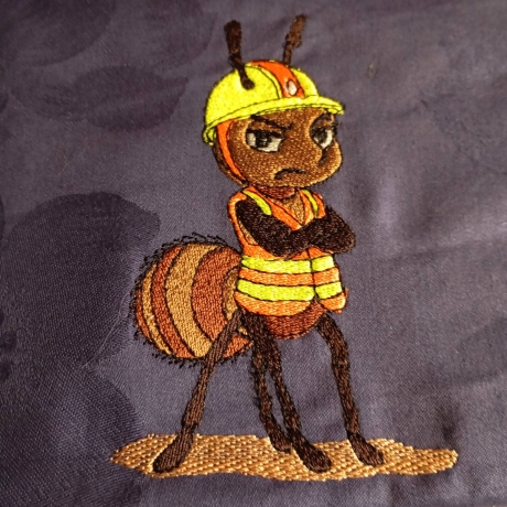 Ameise - der Sicherheitschef | 7.40 x 11.45 cm | VS