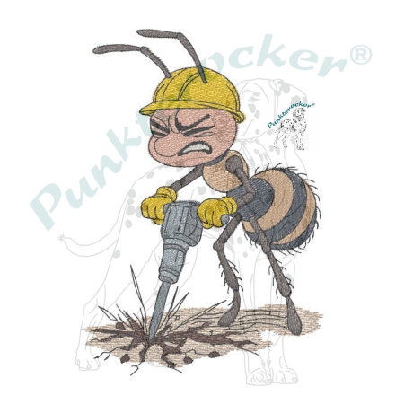 Ameise - der Stemmer | 7.87 x 11.31 cm | VS