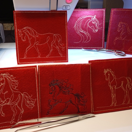 ITH | Untersetzer | Isländer 2 - oneline | 9.68 x 9.67 cm