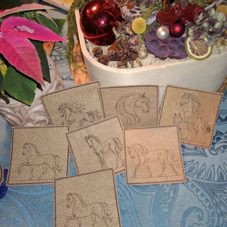 ITH | Untersetzer | Friese - oneline | 9.68 x 9.67 cm