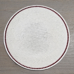  ITH | Untersetzer mit Dekostich | 11.95 x 11.95 cm