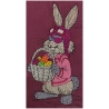 der verwegene Pick-Up Hase liefert | 12.27 x 22.97 cm | VS