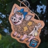 eierlegende Wollmilchsau Wally | 8.60 x 9.18 cm | ITH | VS