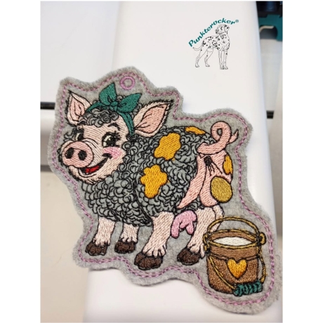 eierlegende Wollmilchsau Wally | 8.60 x 9.18 cm | ITH | VS