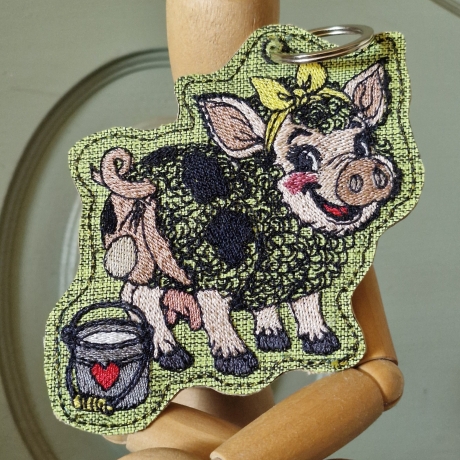 eierlegende Wollmilchsau Wally | 8.60 x 9.18 cm | ITH | VS