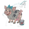 eierlegende Wollmilchsau Wally | 9.21 x 9.48 cm | VS
