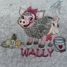 eierlegende Wollmilchsau Wally | 13.80 x 11.87 cm | VS