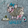 eierlegende Wollmilchsau Wally | 13.80 x 11.87 cm | VS