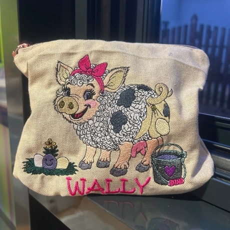 eierlegende Wollmilchsau Wally | 15.80 x 13.58 cm | VS