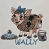 eierlegende Wollmilchsau Wally | 13.80 x 11.87 cm | VS