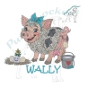 eierlegende Wollmilchsau Wally | 13.80 x 11.87 cm | VS