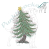  VS | Weihnachts-Crew - schiefer Baum | 9.78 x 13.33 cm