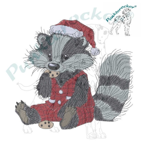  VS | Weihnachts-Crew - Keks  Dachs | 14.59 x 13.51 cm