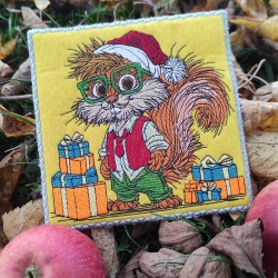  VS | Weihnachts-Crew - Chef EiWo | 13.76 x 13.16 cm