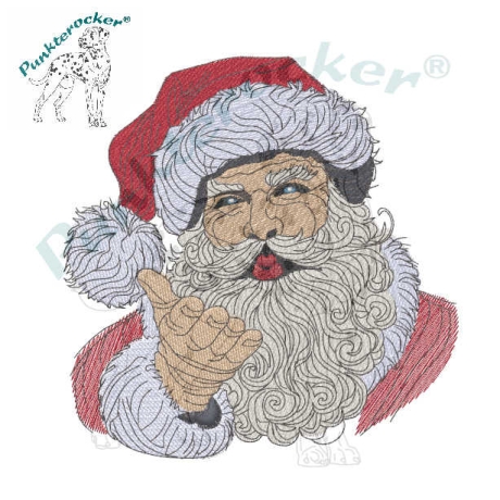 VS- Santa Kußhand - 12.78 x 13.04 cm