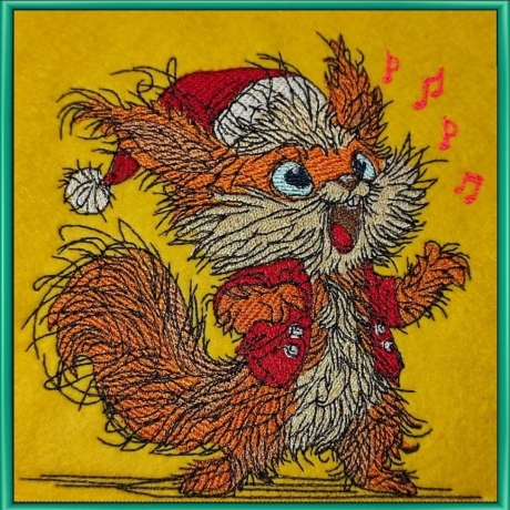  VS | Weihnachts-Crew - Sing EiWo | 12.43 x 13.16 cm