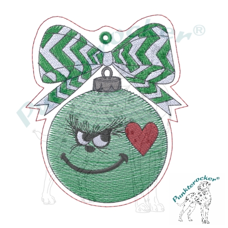 ITH | Anhänger | Grinsekugel 1 | 8.00 x 9.47 cm