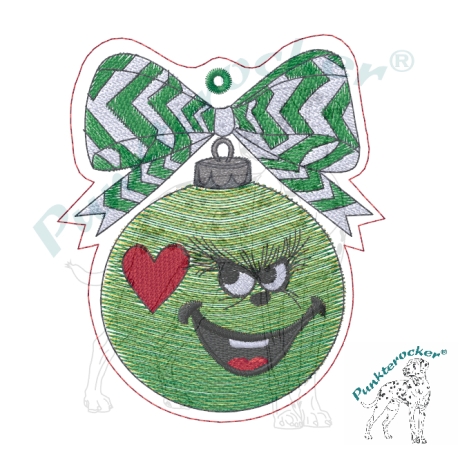 ITH | Anhänger | Grinsekugel 2 | 8.00 x 9.47 cm