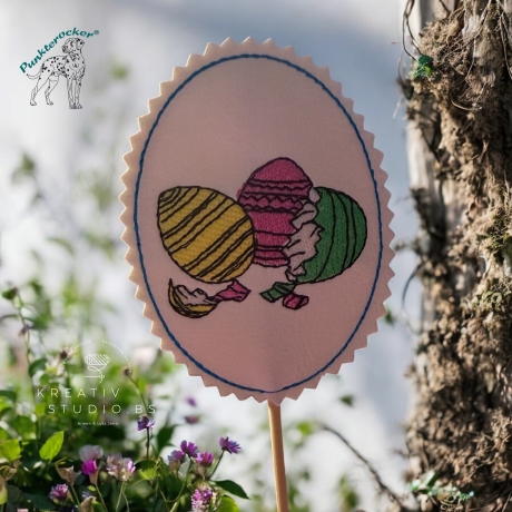 zerbrochene Eier | Stabdatei | 6.00 x 8.15 cm | VS | ITH