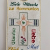 Stickdatei Kommunion ITH Schokohülle SET