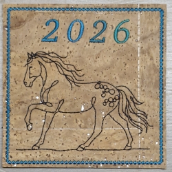 ITH | Untersetzer | Appaloosa - oneline | 9.68 x 9.67 cm