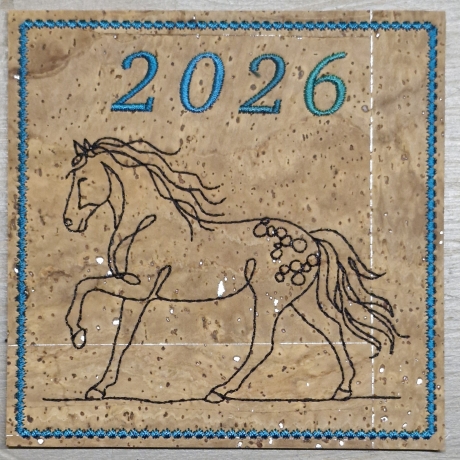 ITH | Untersetzer | Appaloosa - oneline | 9.68 x 9.67 cm