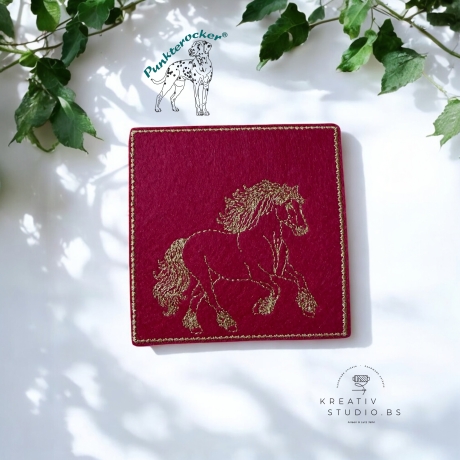 ITH | Untersetzer | Friese - oneline | 9.68 x 9.67 cm